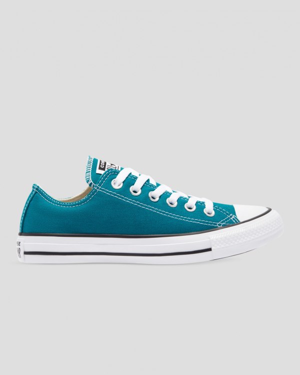 Converse Chuck Taylor All Star Seasonal Blå Sko Danmark - Converse Lave Sneakers Herre - 52801TSXV